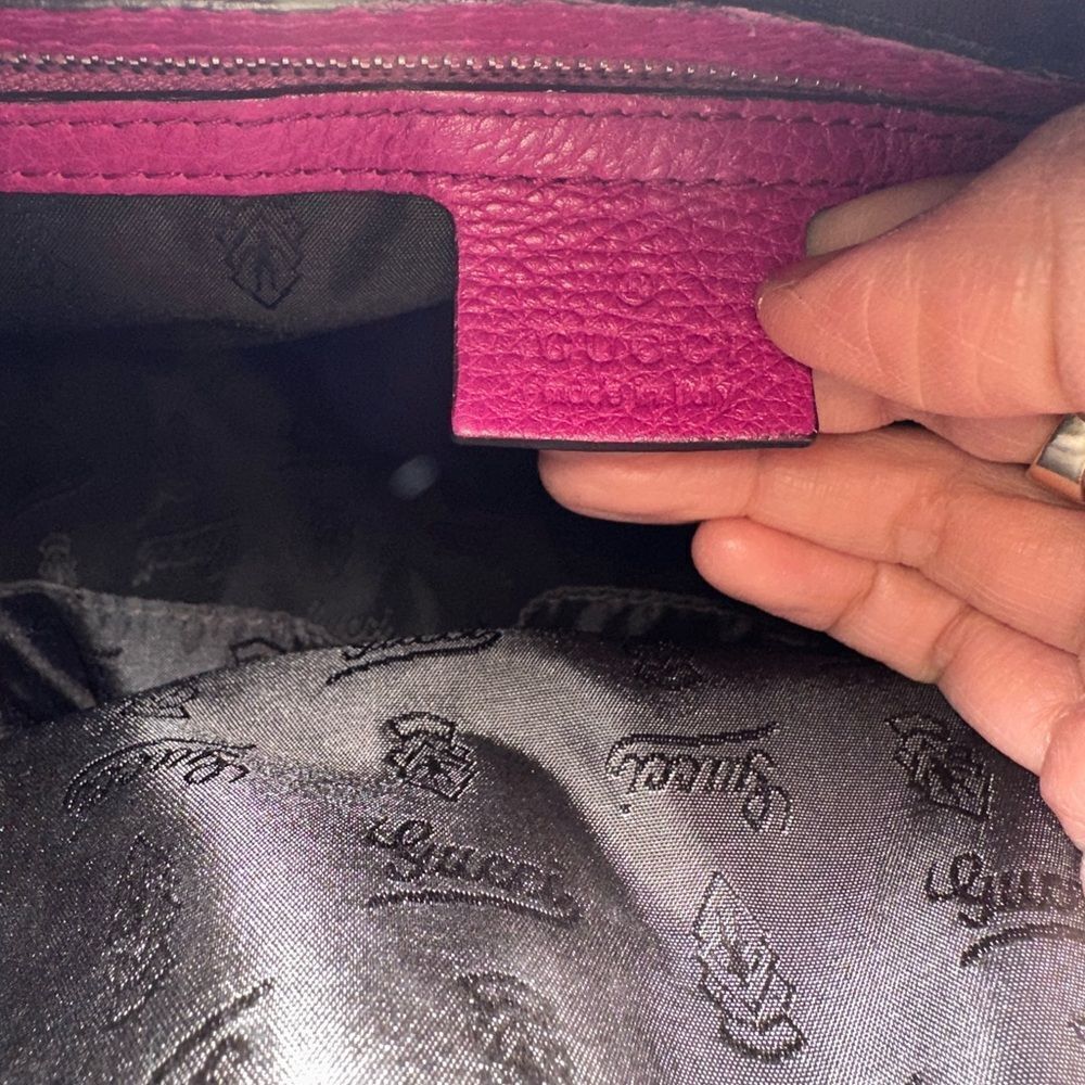 Elegant Pink Quilted Handbag - Picture 9 of 13